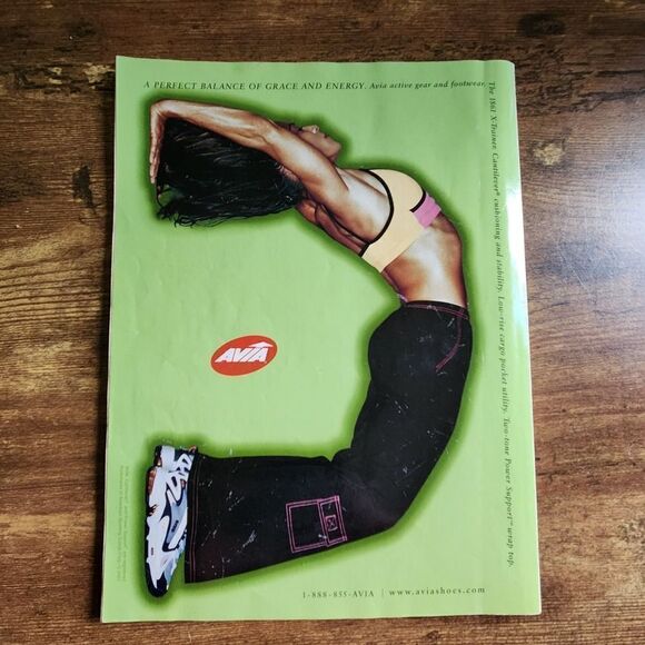 Vintage Shape Magazine February 2001 Basia ripped Cover Women's Fitness - Picture 6 of 6